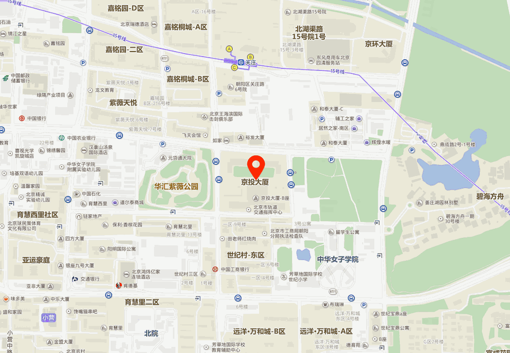 京投大厦位置地图
